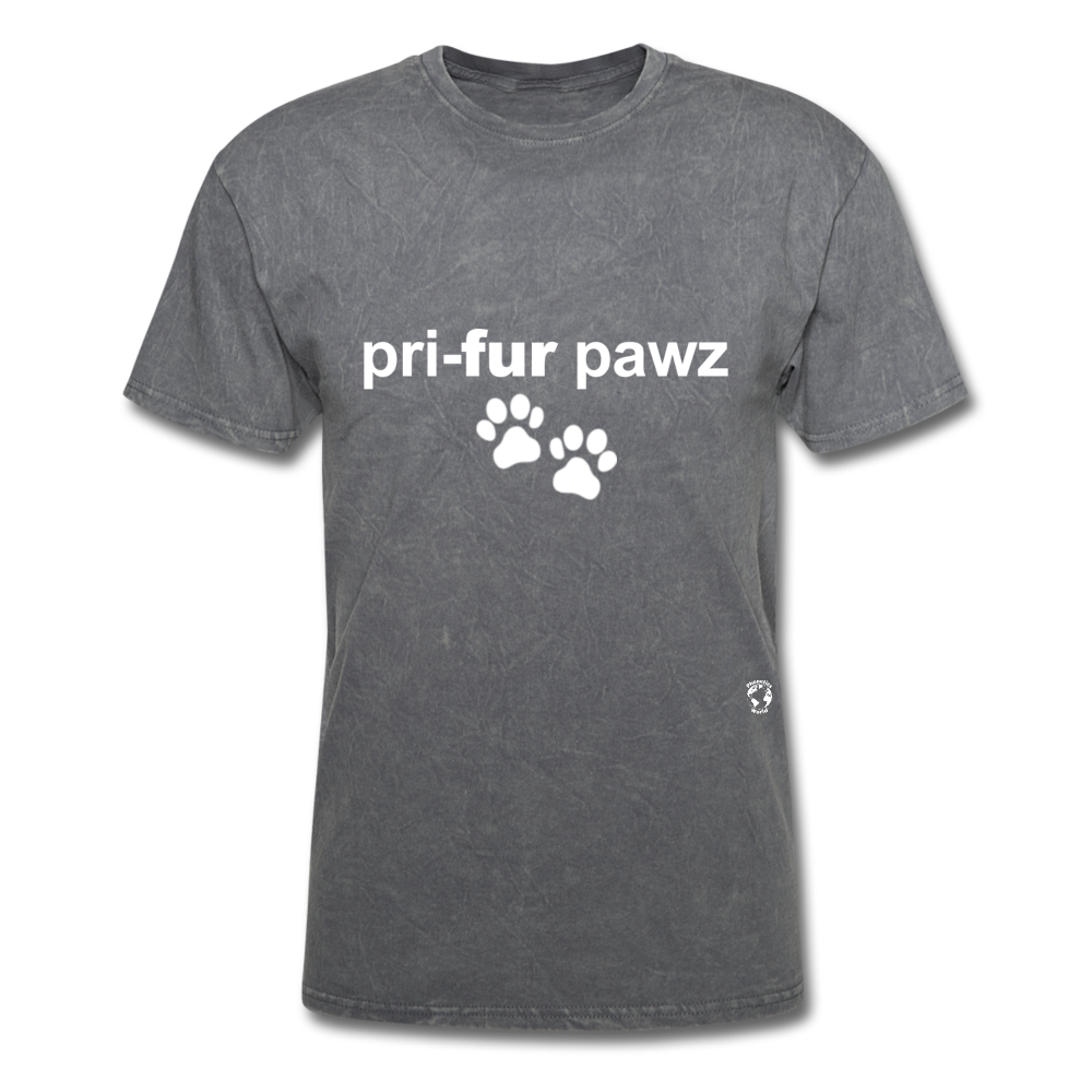 Prefer Paws T-Shirt - mineral charcoal gray
