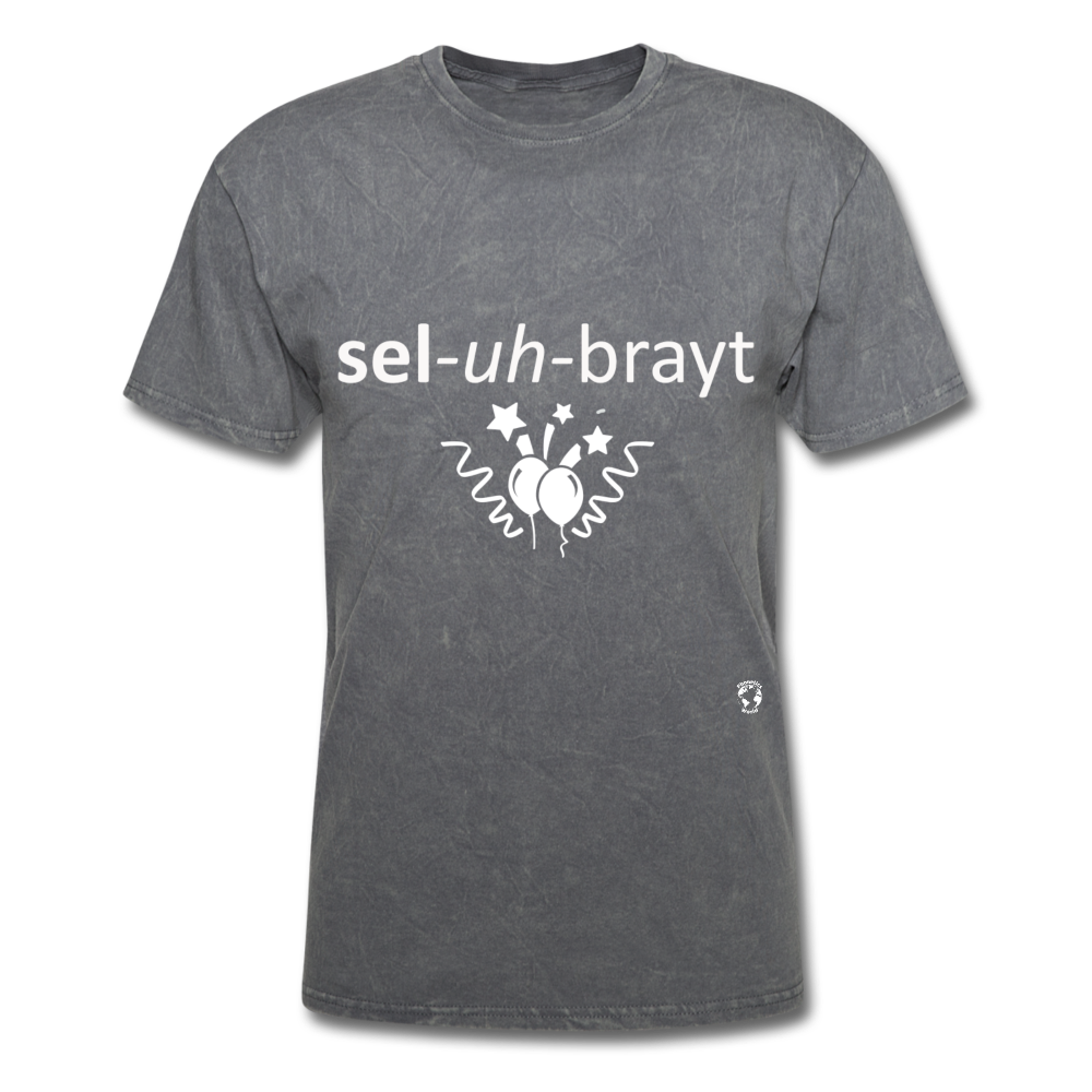 Celebrate T-Shirt - mineral charcoal gray