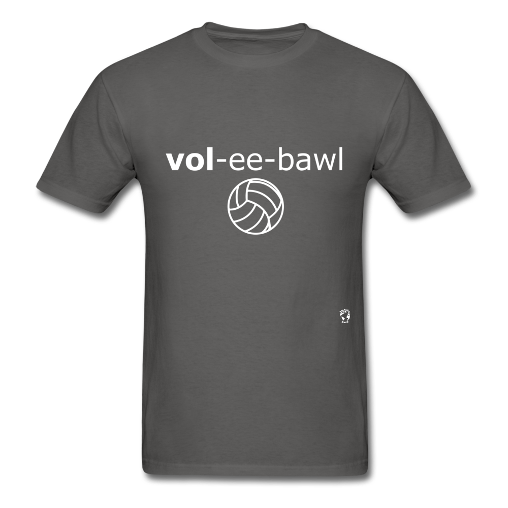 Volleyball T-Shirt - charcoal