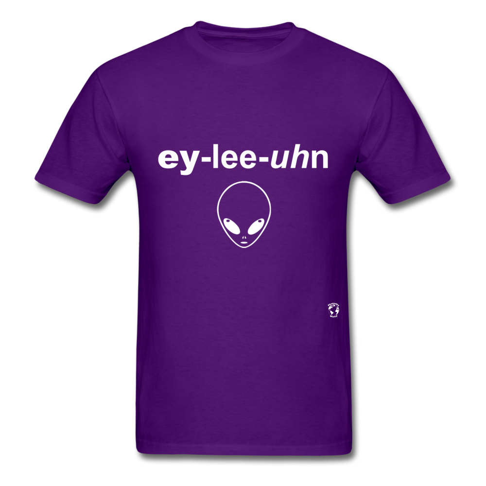 Alien T-Shirt - purple