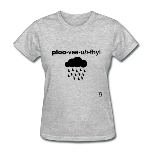 Pluviophile T-Shirt - heather gray