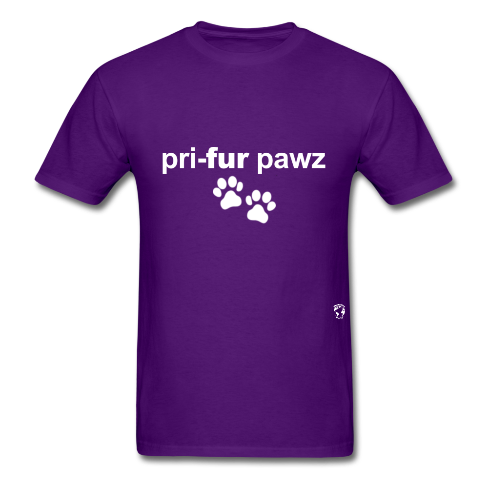 Prefer Paws T-Shirt - purple