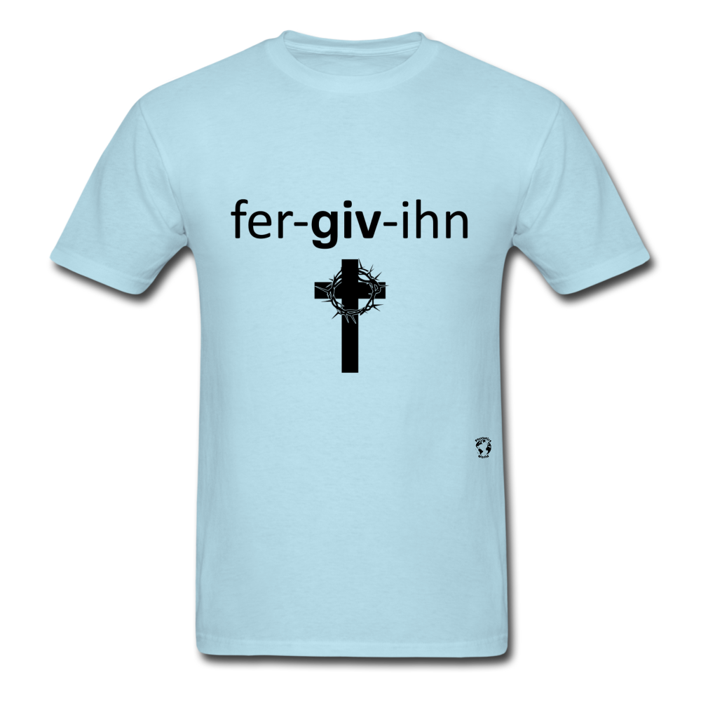 Forgiven T-Shirt - powder blue