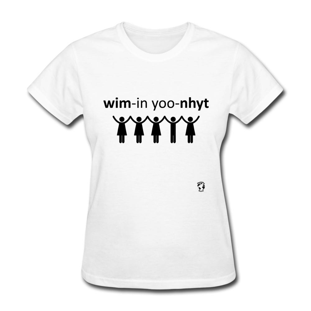 Women Unite T-Shirt - white
