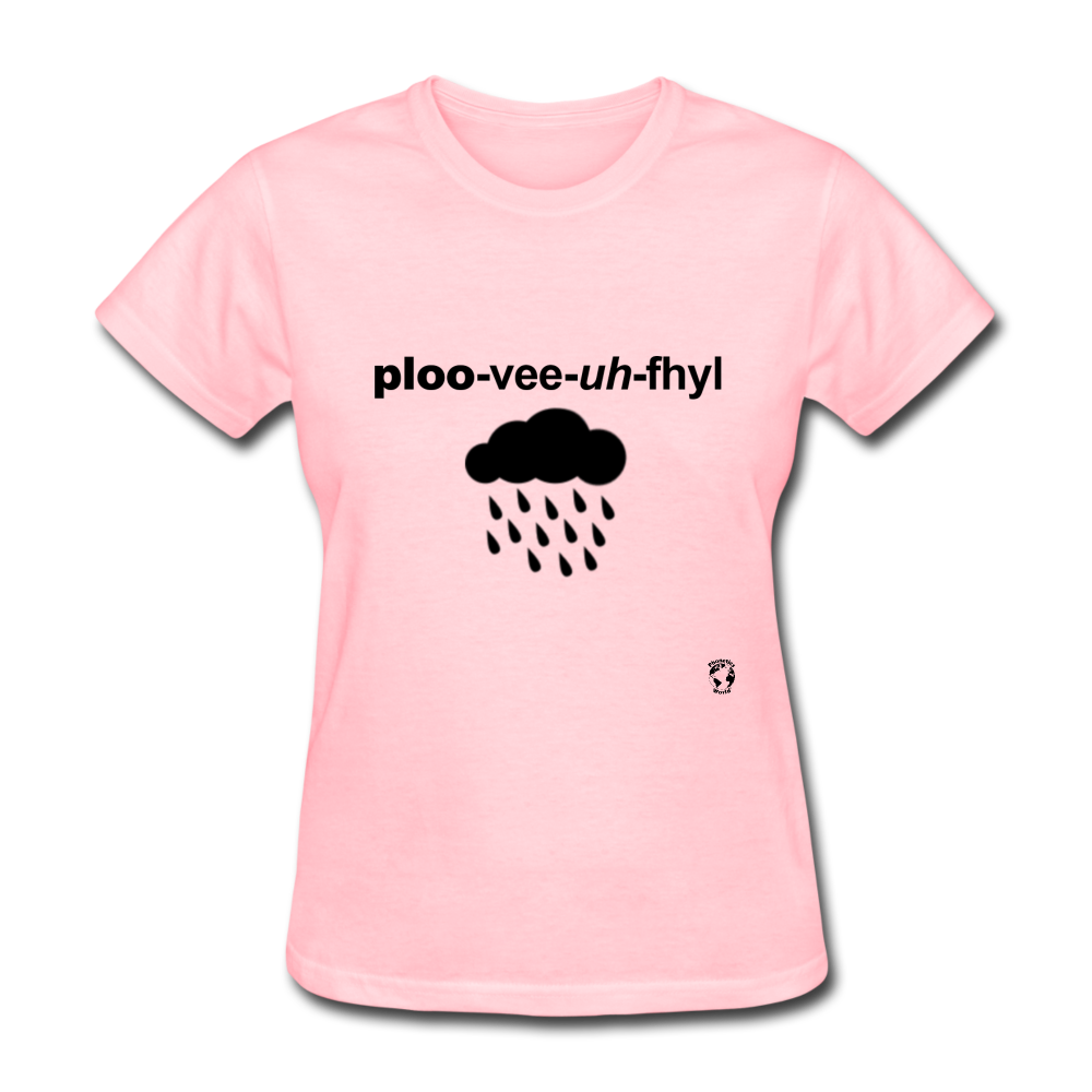 Pluviophile T-Shirt - pink