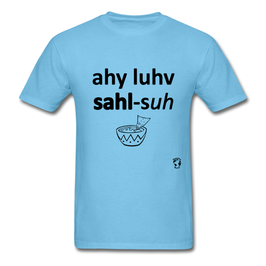 I Love Salsa T-Shirt - aquatic blue