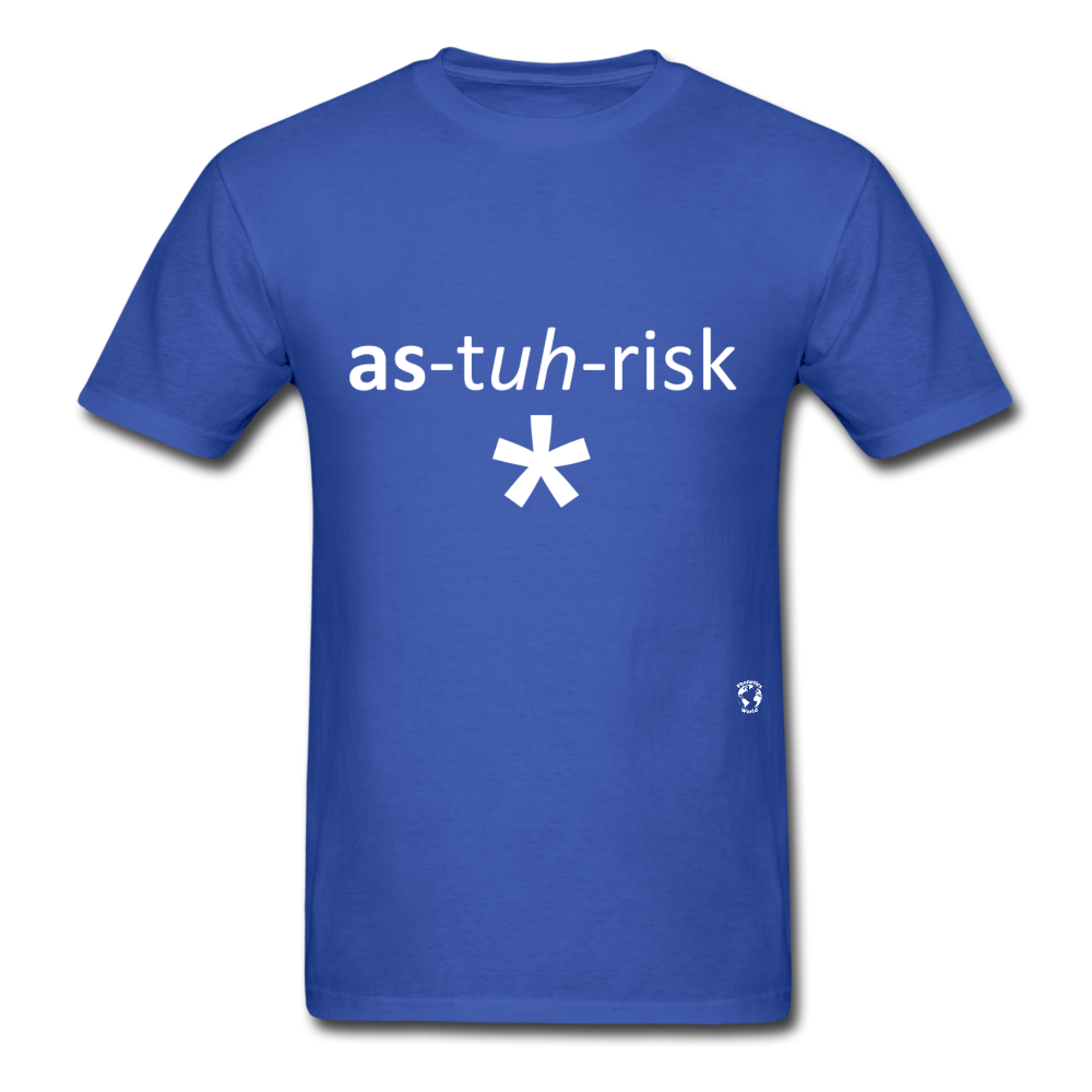 Asterisk T-Shirt - royal blue