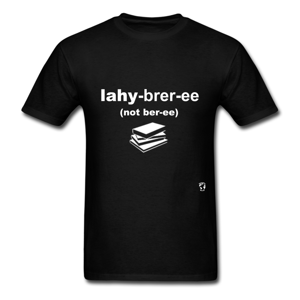 Library T-Shirt - black
