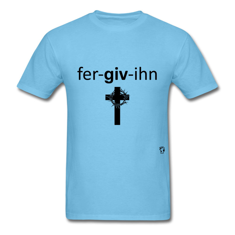 Forgiven T-Shirt - aquatic blue