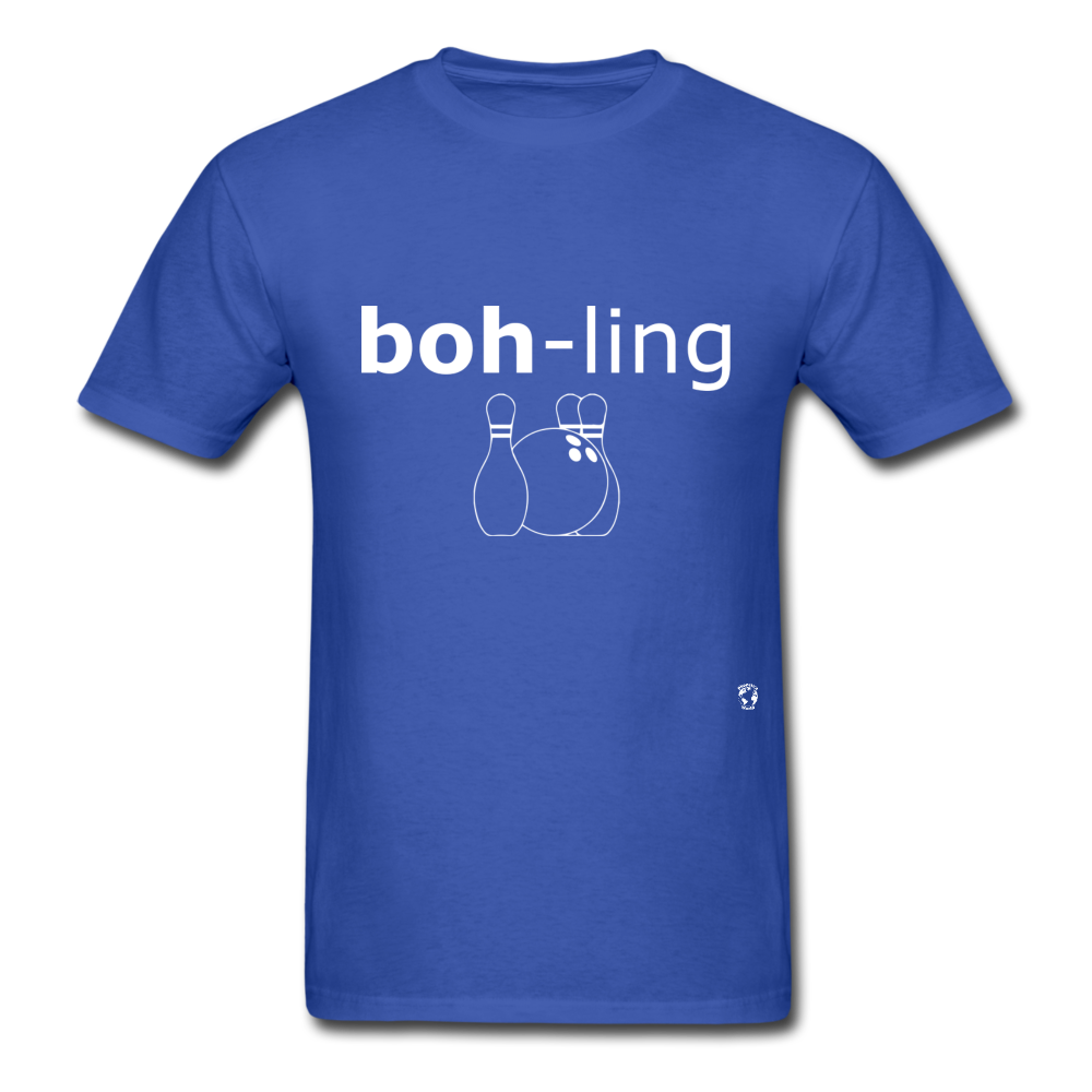 Bowling T-Shirt - royal blue