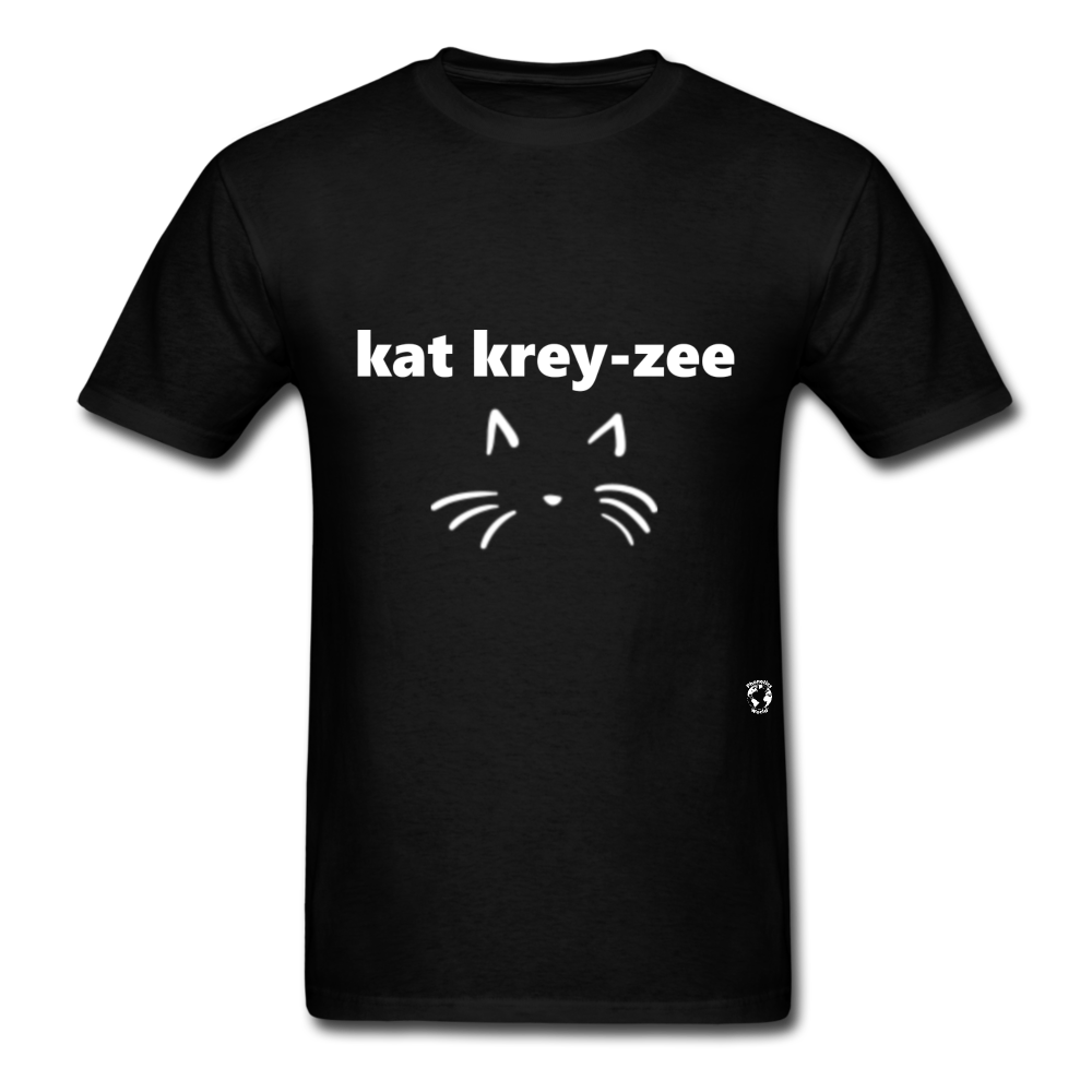 Cat Crazy T-Shirt - black