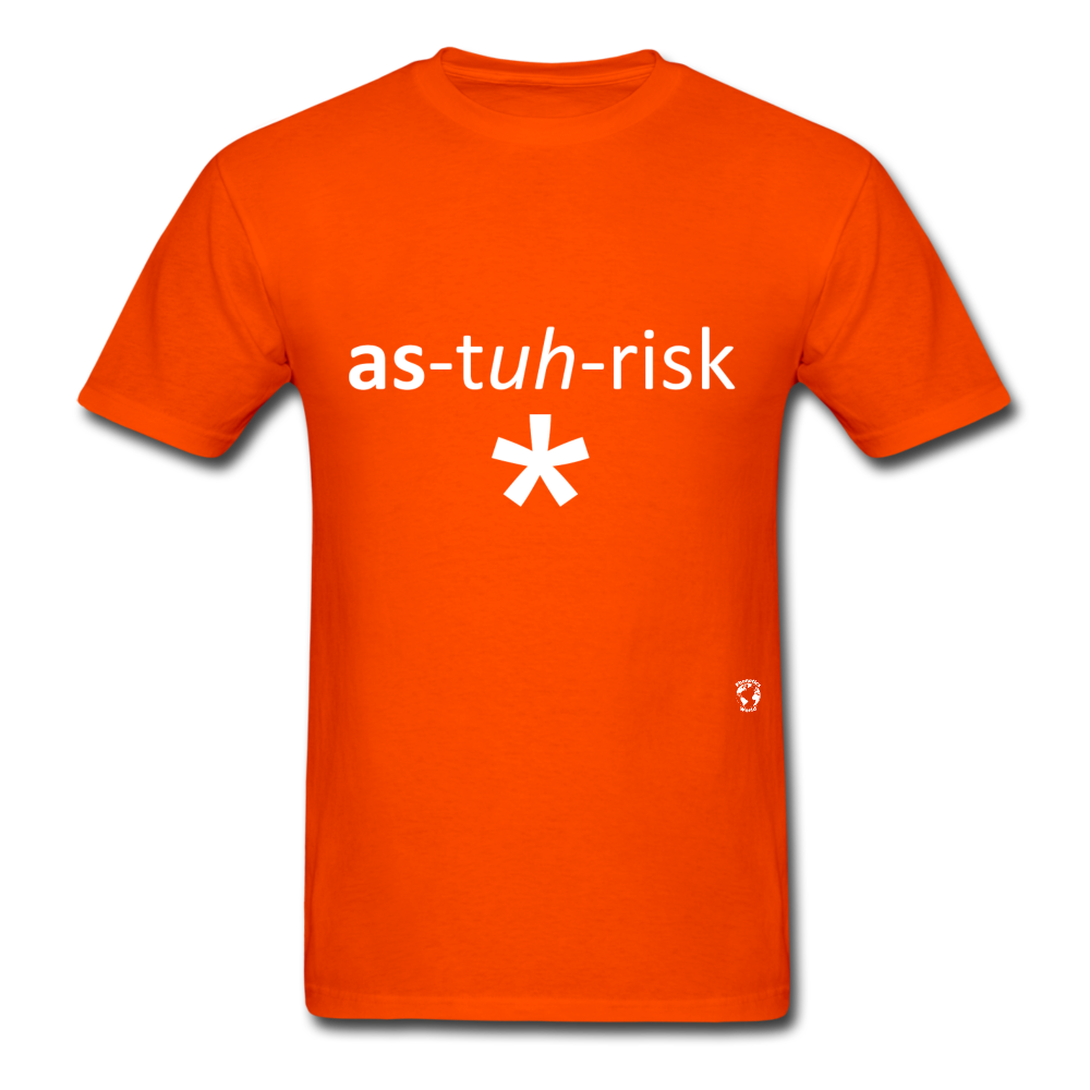 Asterisk T-Shirt - orange