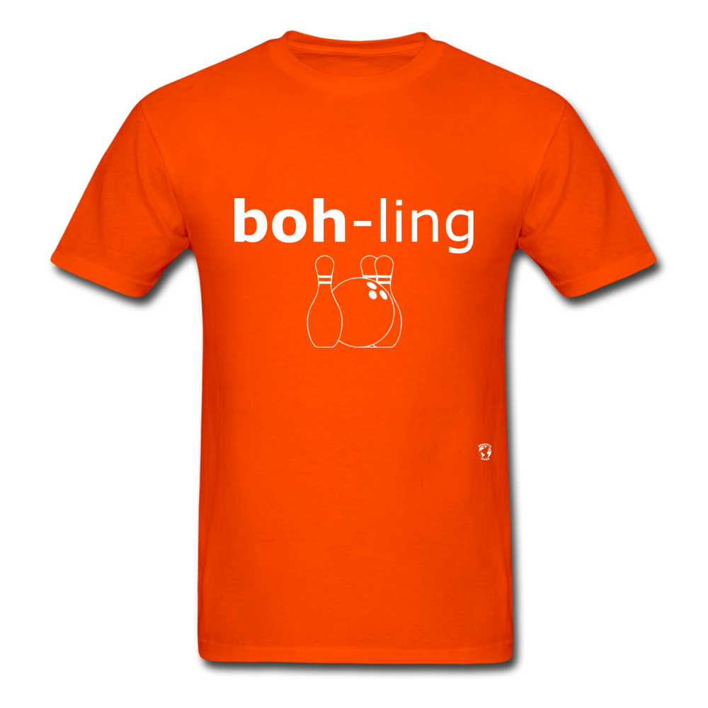 Bowling T-Shirt - orange