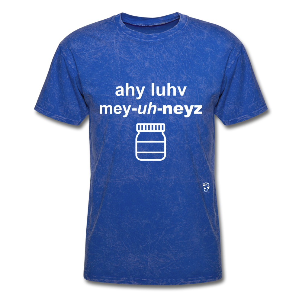 I Love Mayonnaise T-Shirt - mineral royal