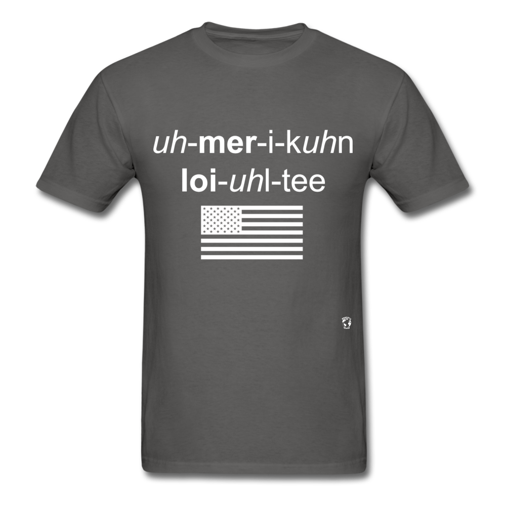 American Loyalty T-Shirt - charcoal