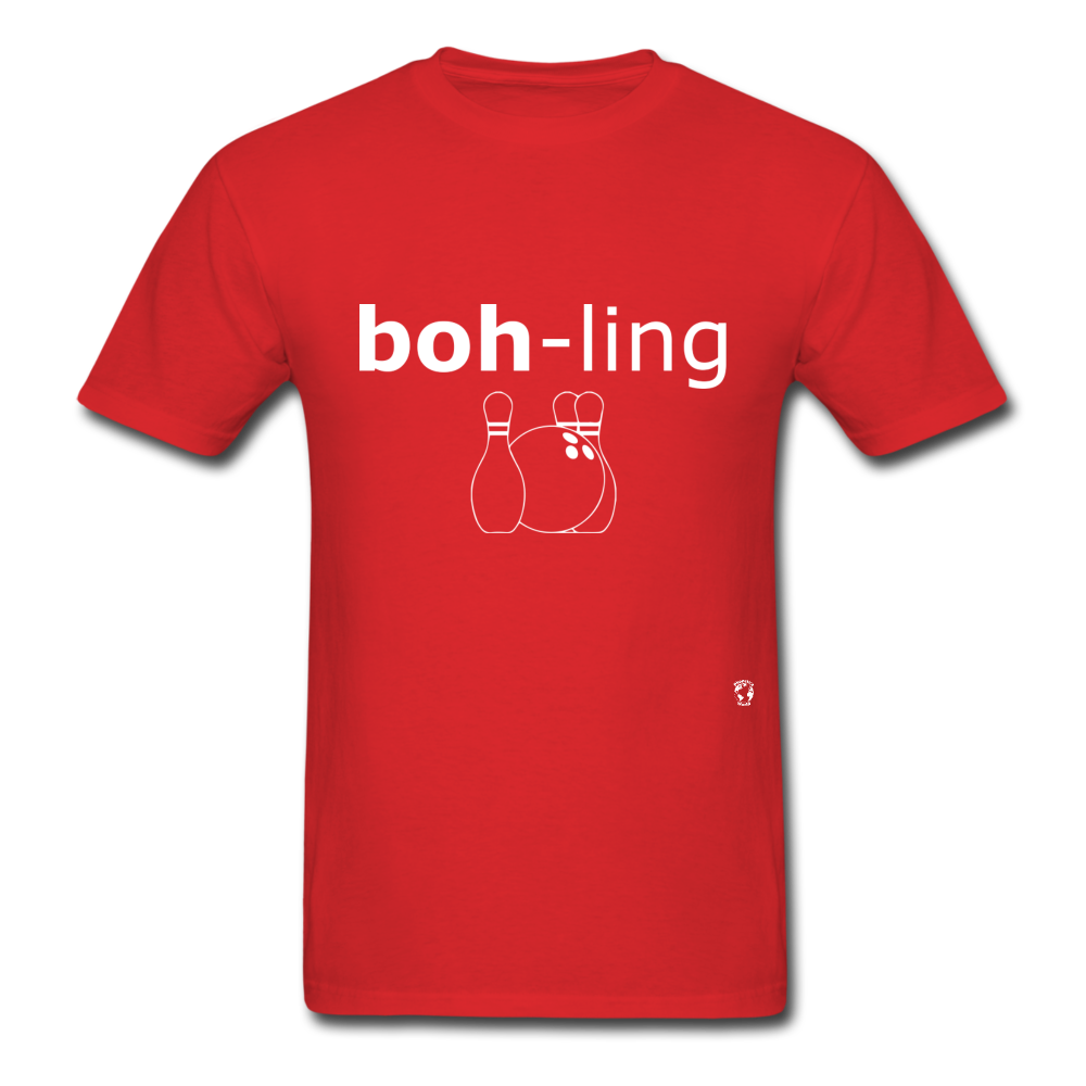 Bowling T-Shirt - red