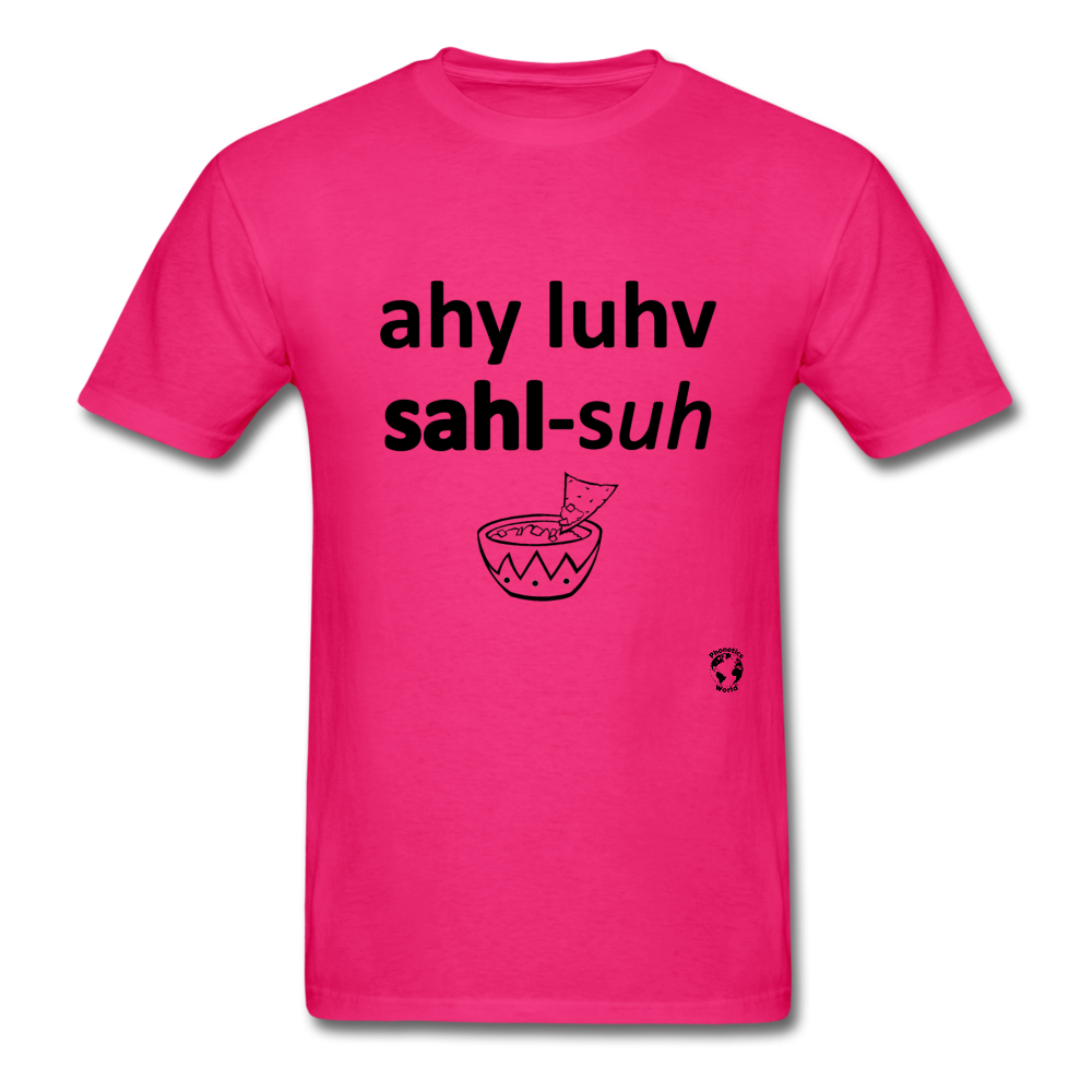 I Love Salsa T-Shirt - fuchsia