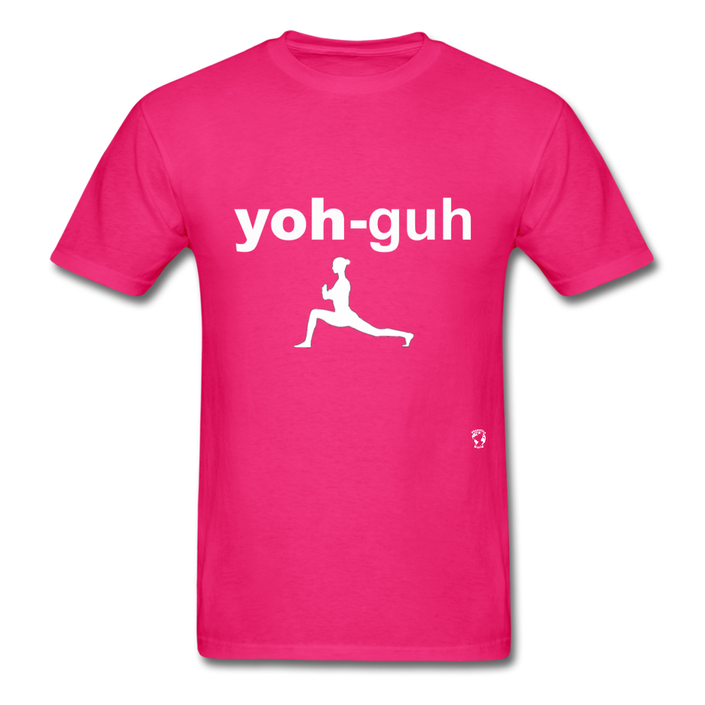 Yoga T-Shirt - fuchsia