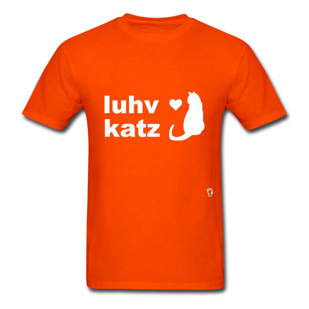 Love Cats T-Shirt - orange