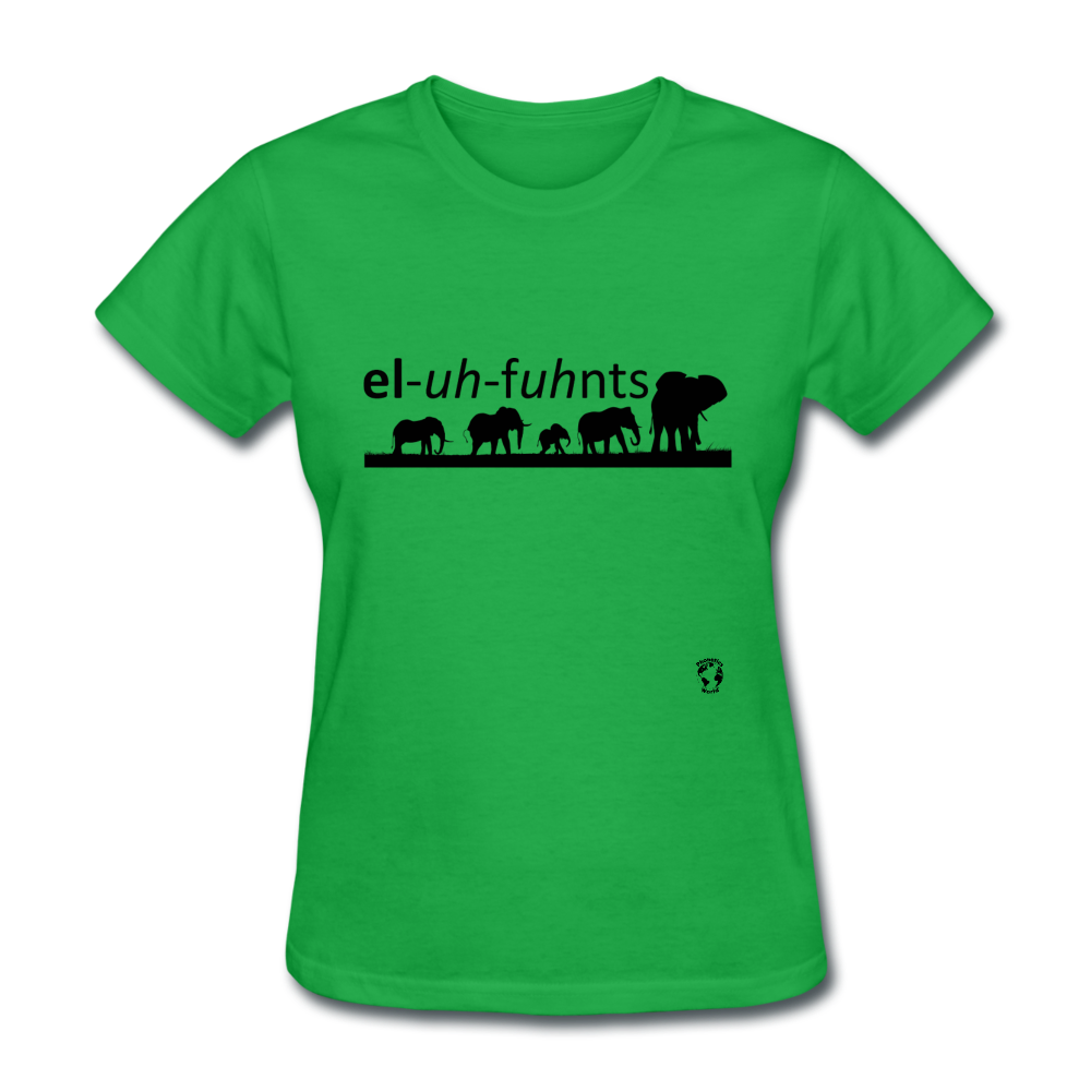 Elephants T-Shirt - bright green