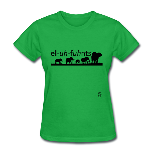 Elephants T-Shirt - bright green