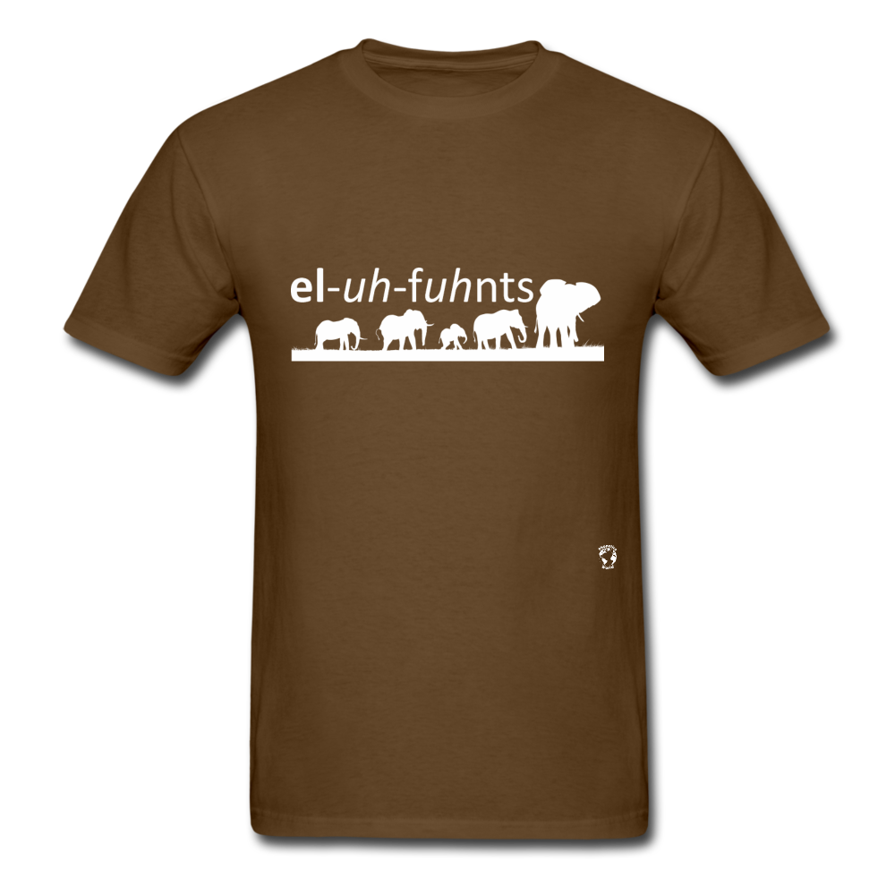 Elephants T-shirt - brown