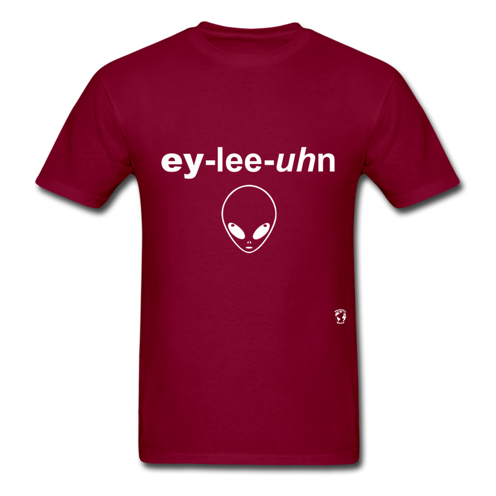 Alien T-Shirt - burgundy