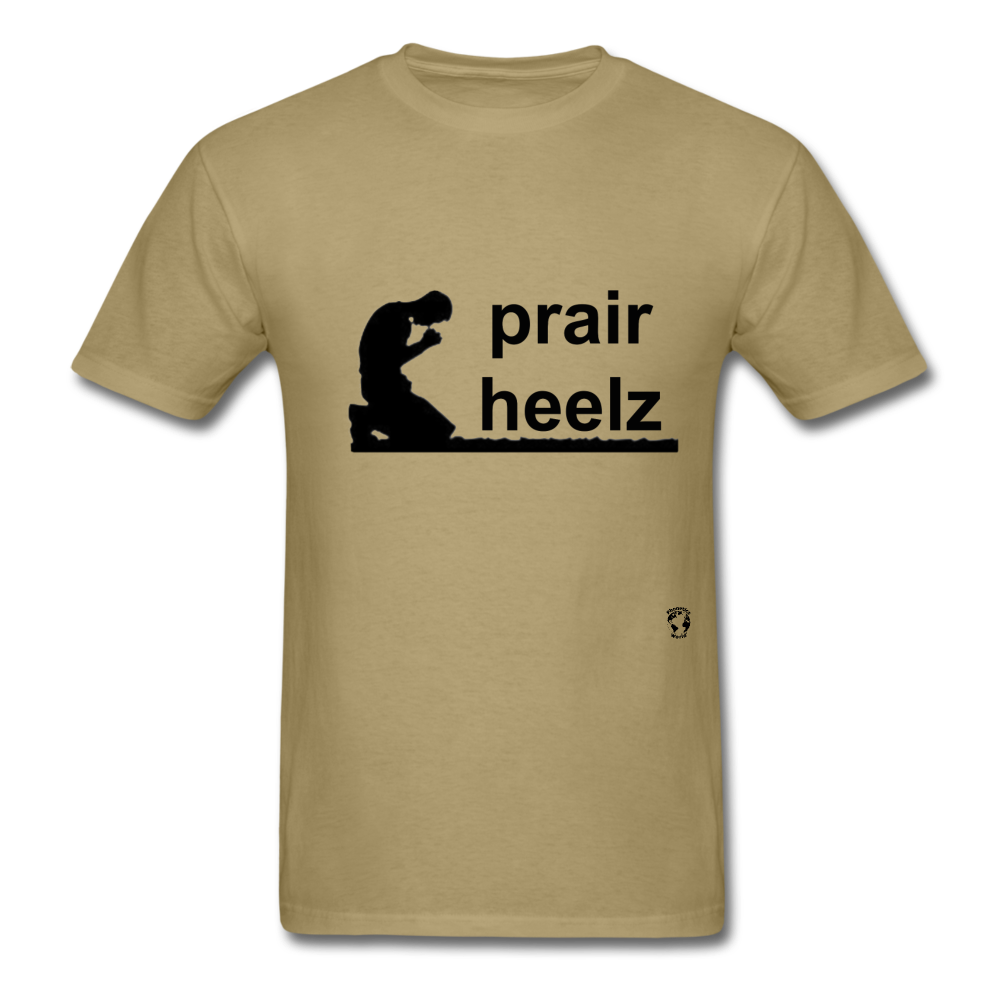 Prayer Heals T-Shirt - khaki