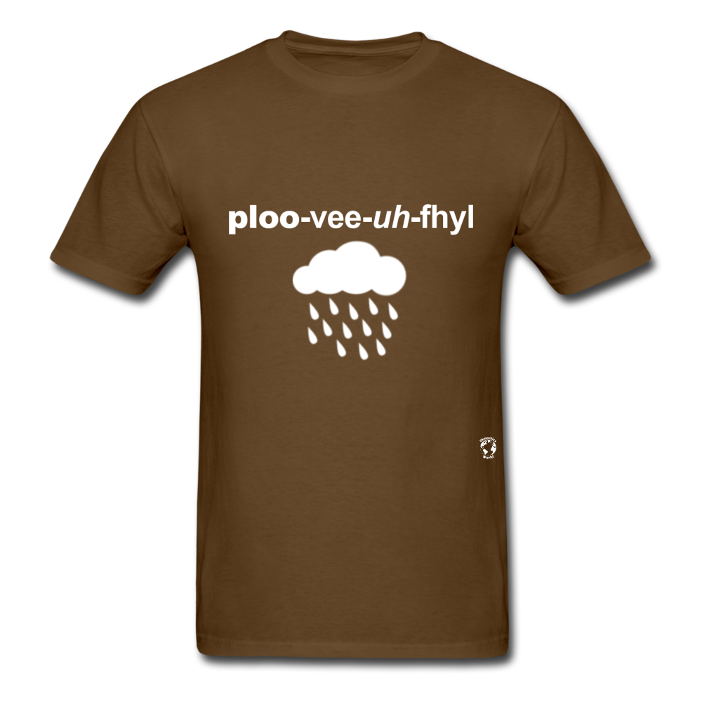 Pluviophile T-Shirt - brown