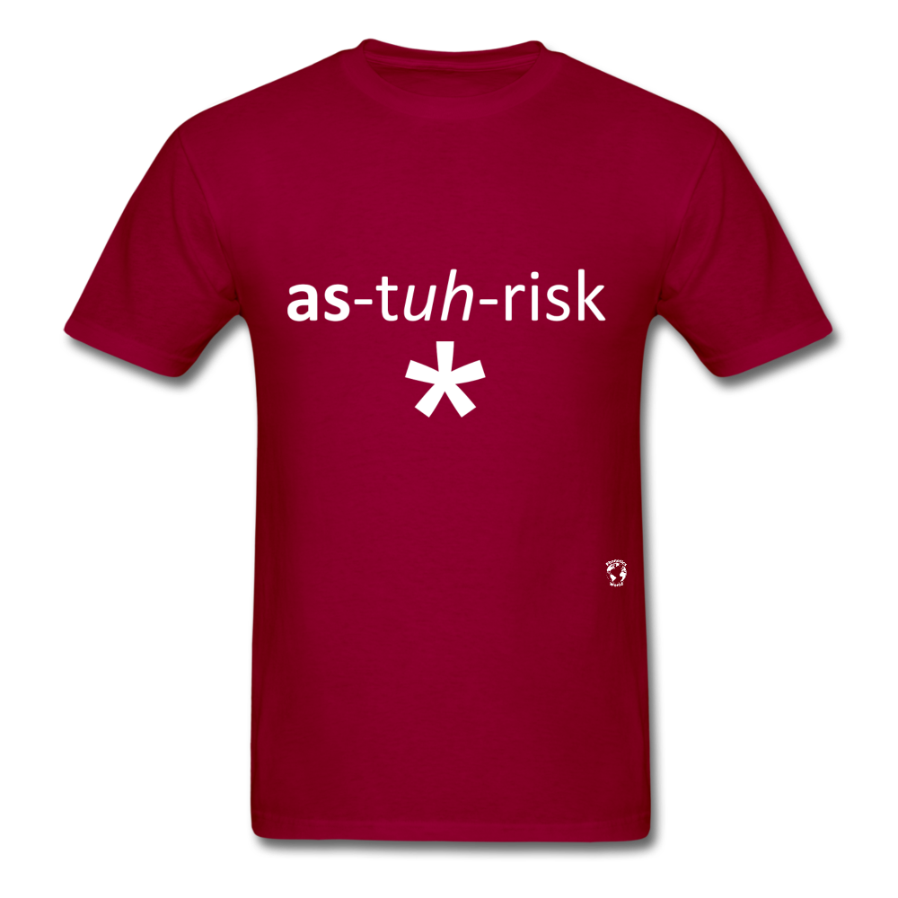 Asterisk T-Shirt - dark red