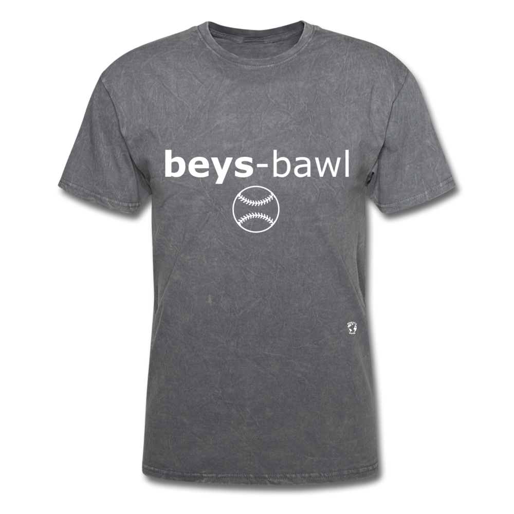 Baseball T-Shirt - mineral charcoal gray