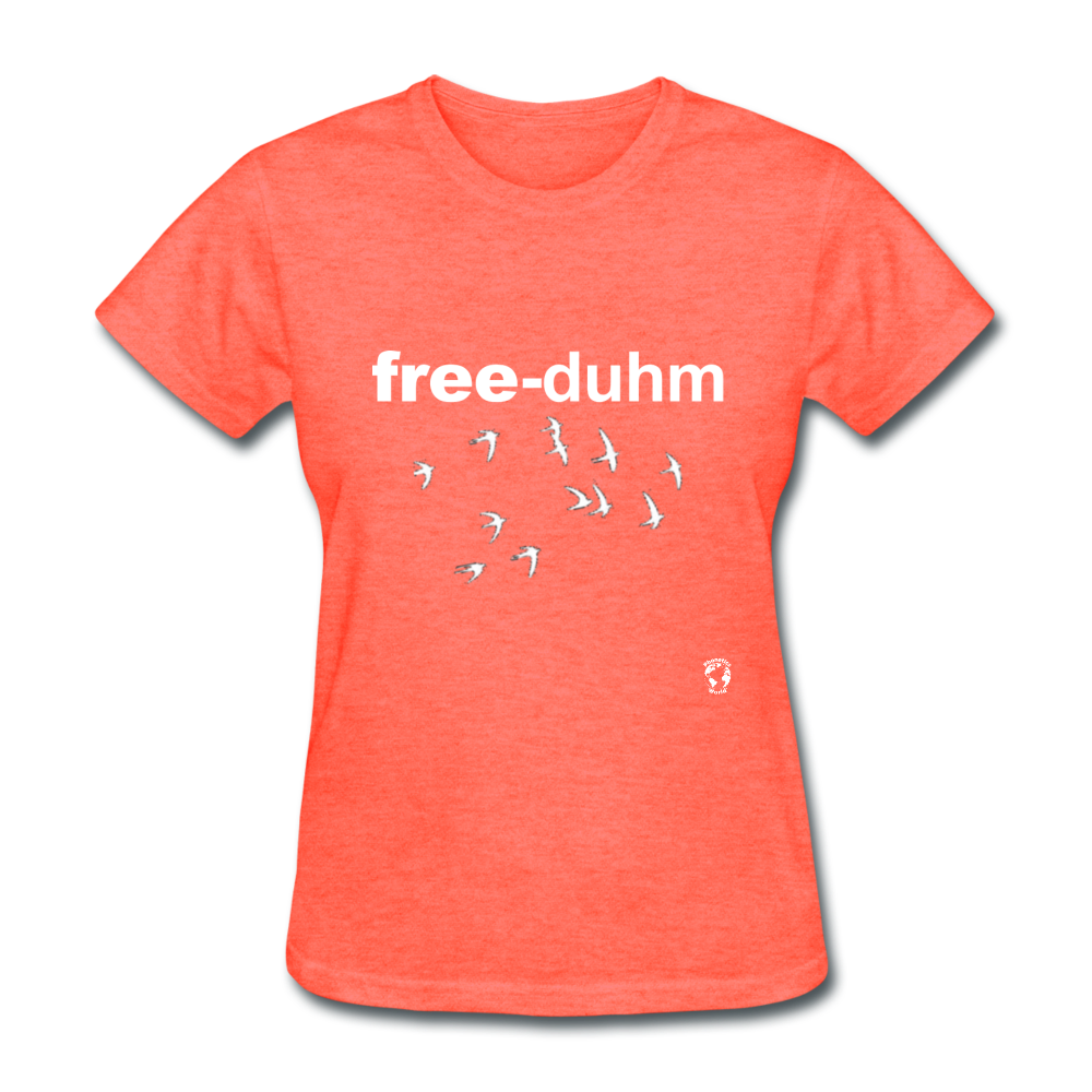 Freedom T-Shirt - heather coral