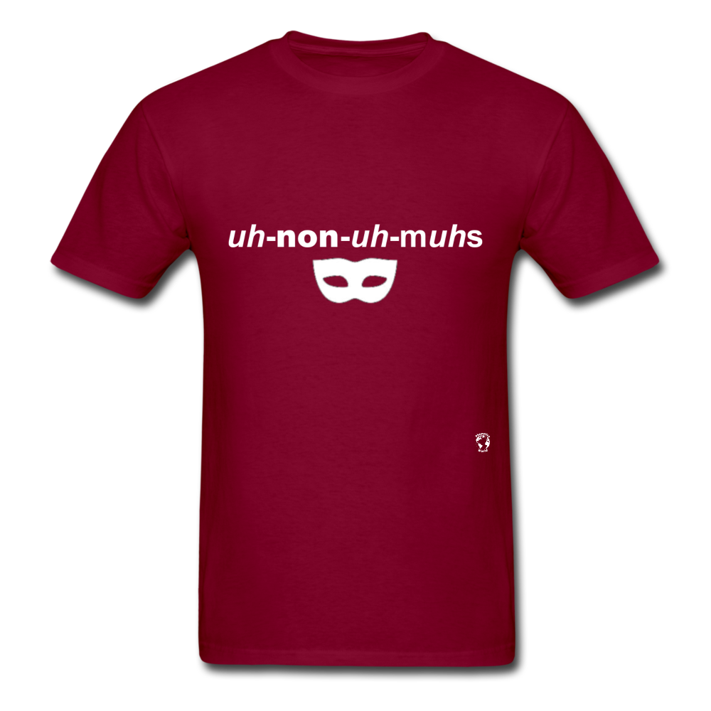Anonymous T-Shirt - burgundy