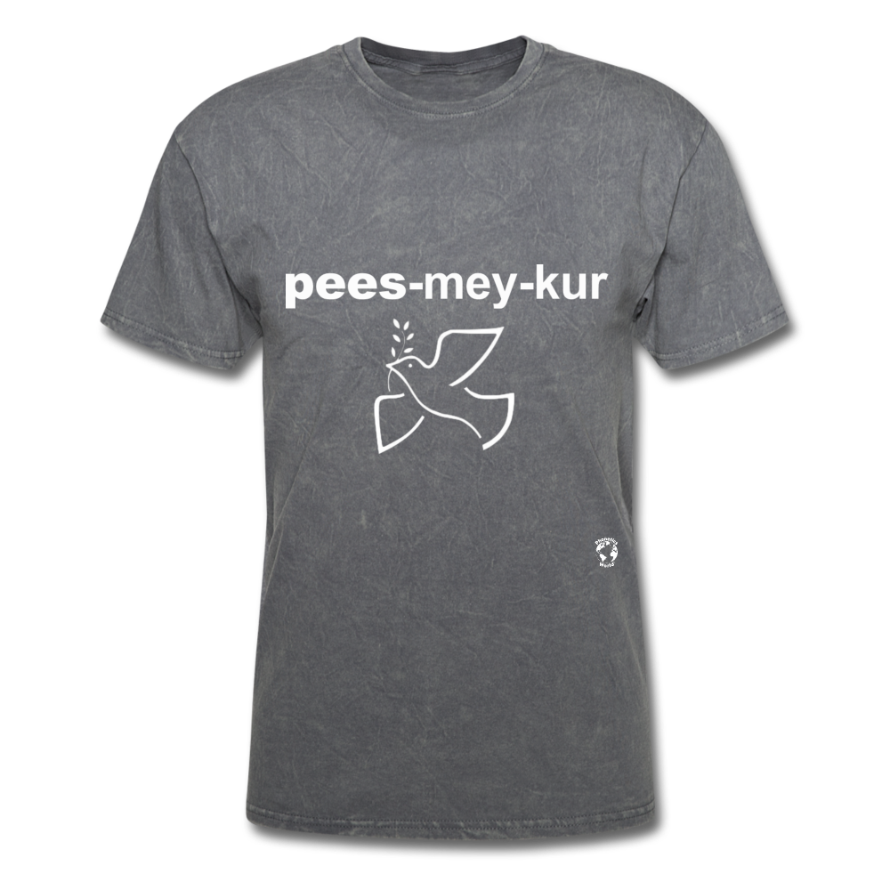 Peacemaker T-Shirt - mineral charcoal gray