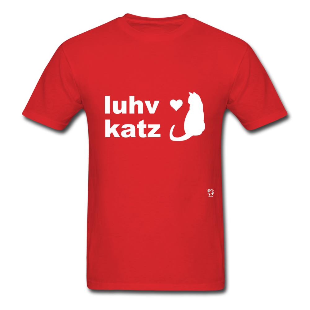Love Cats T-Shirt - red