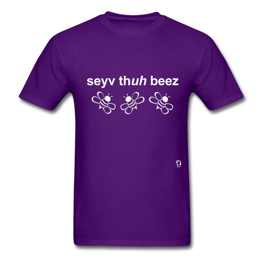 Save the Bees T-Shirt - purple