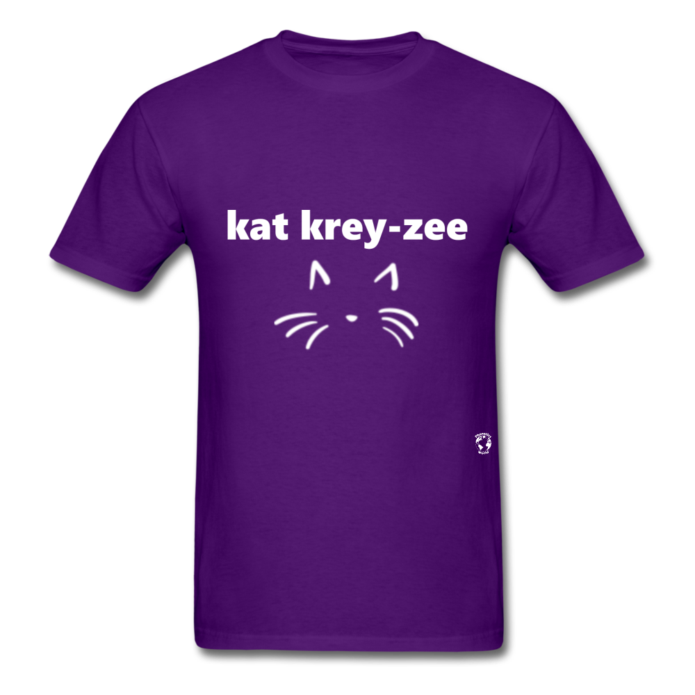 Cat Crazy T-Shirt - purple