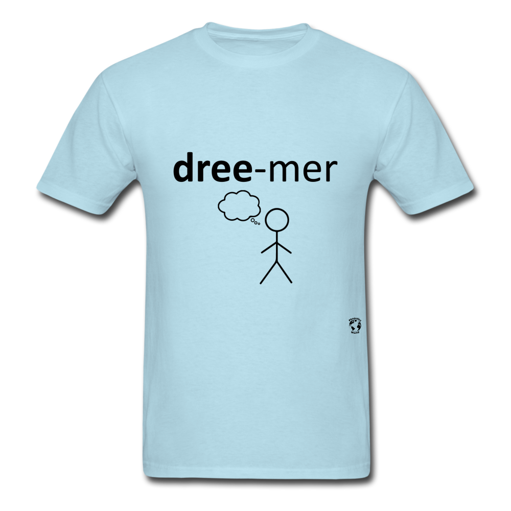 Dreamer T-Shirt - powder blue