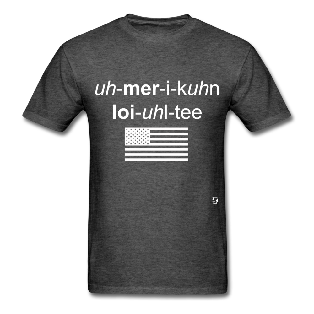 American Loyalty T-Shirt - heather black