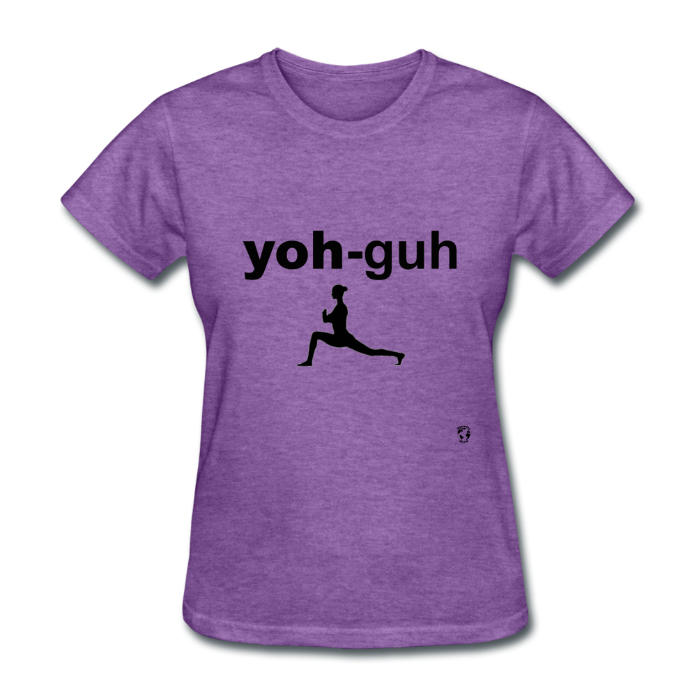 Yoga T-Shirt - purple heather