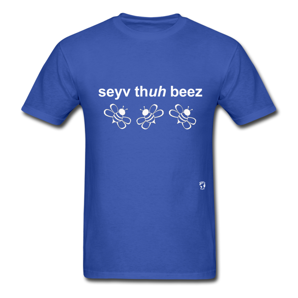 Save the Bees T-Shirt - royal blue