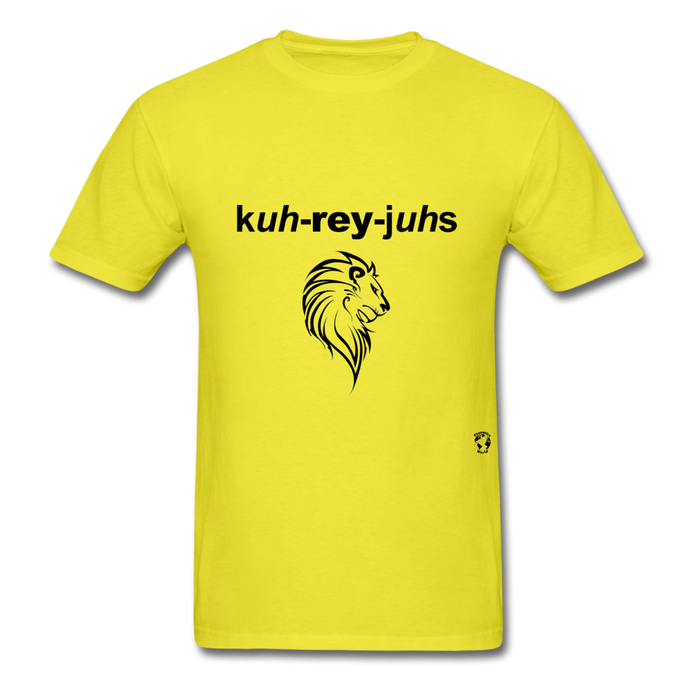 Courageous T-Shirt - yellow