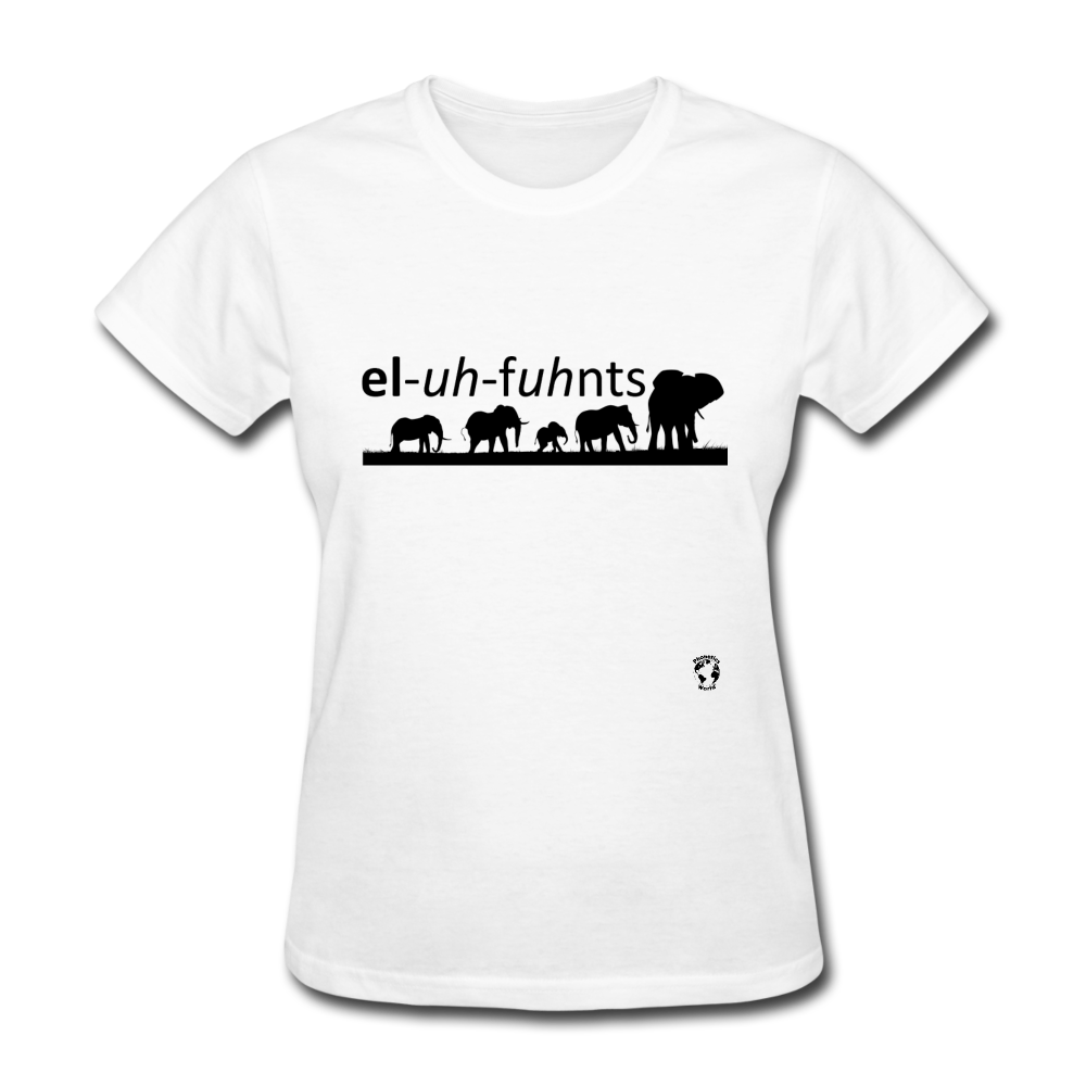 Elephants T-Shirt - white