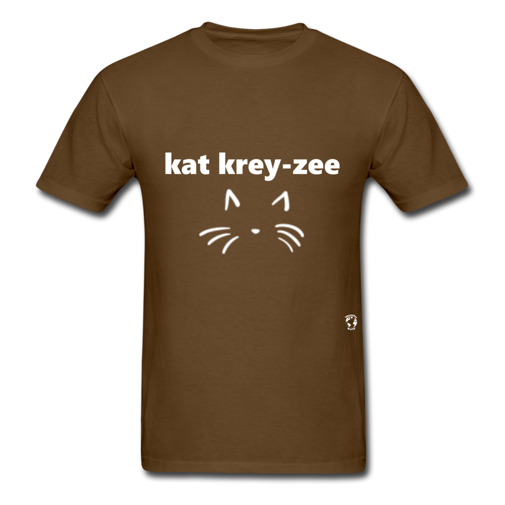 Cat Crazy T-Shirt - brown