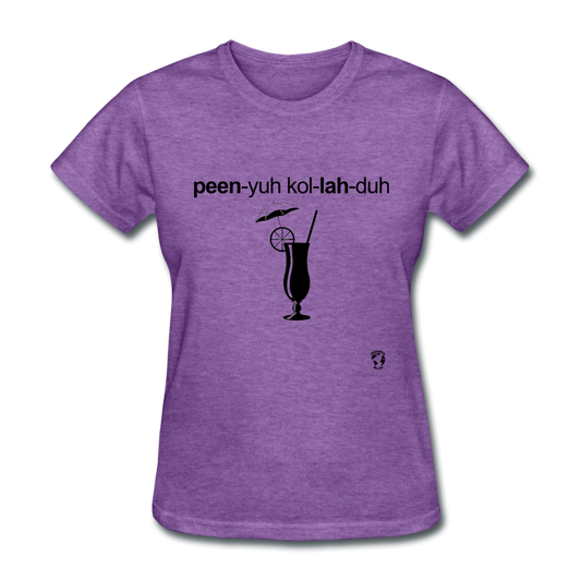 Pina Colada T-Shirt - purple heather