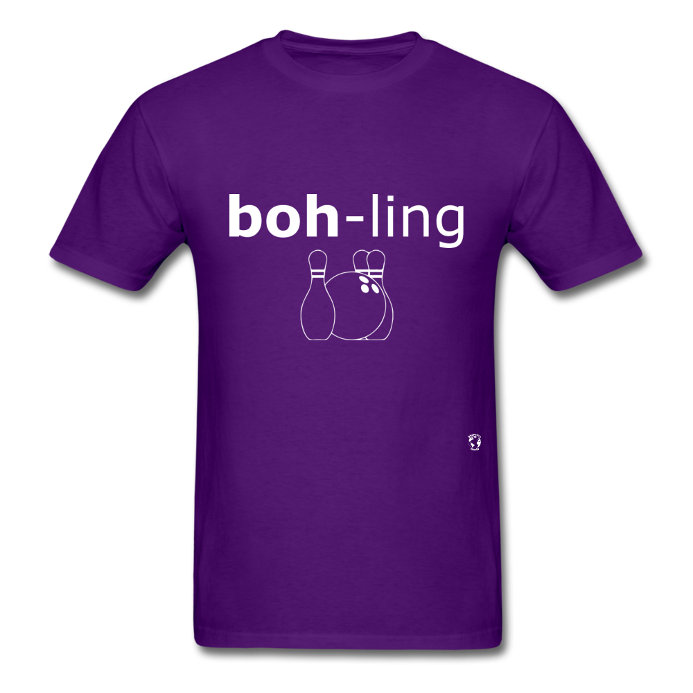 Bowling T-Shirt - purple