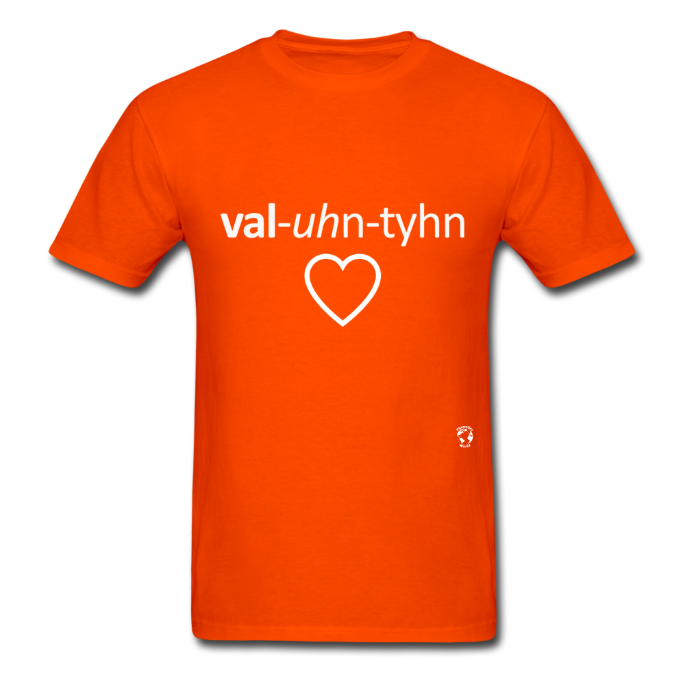 Valentine T-Shirt - orange