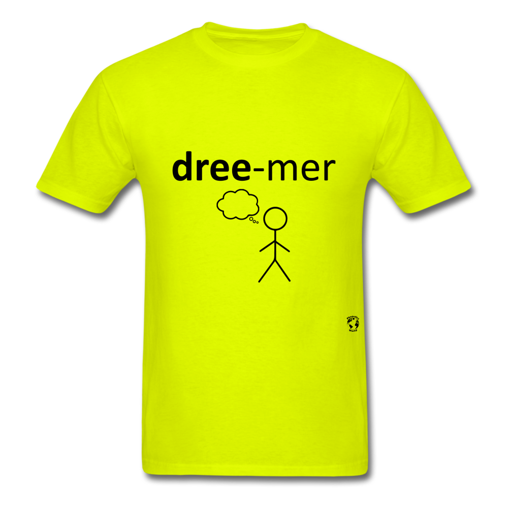 Dreamer T-Shirt - safety green