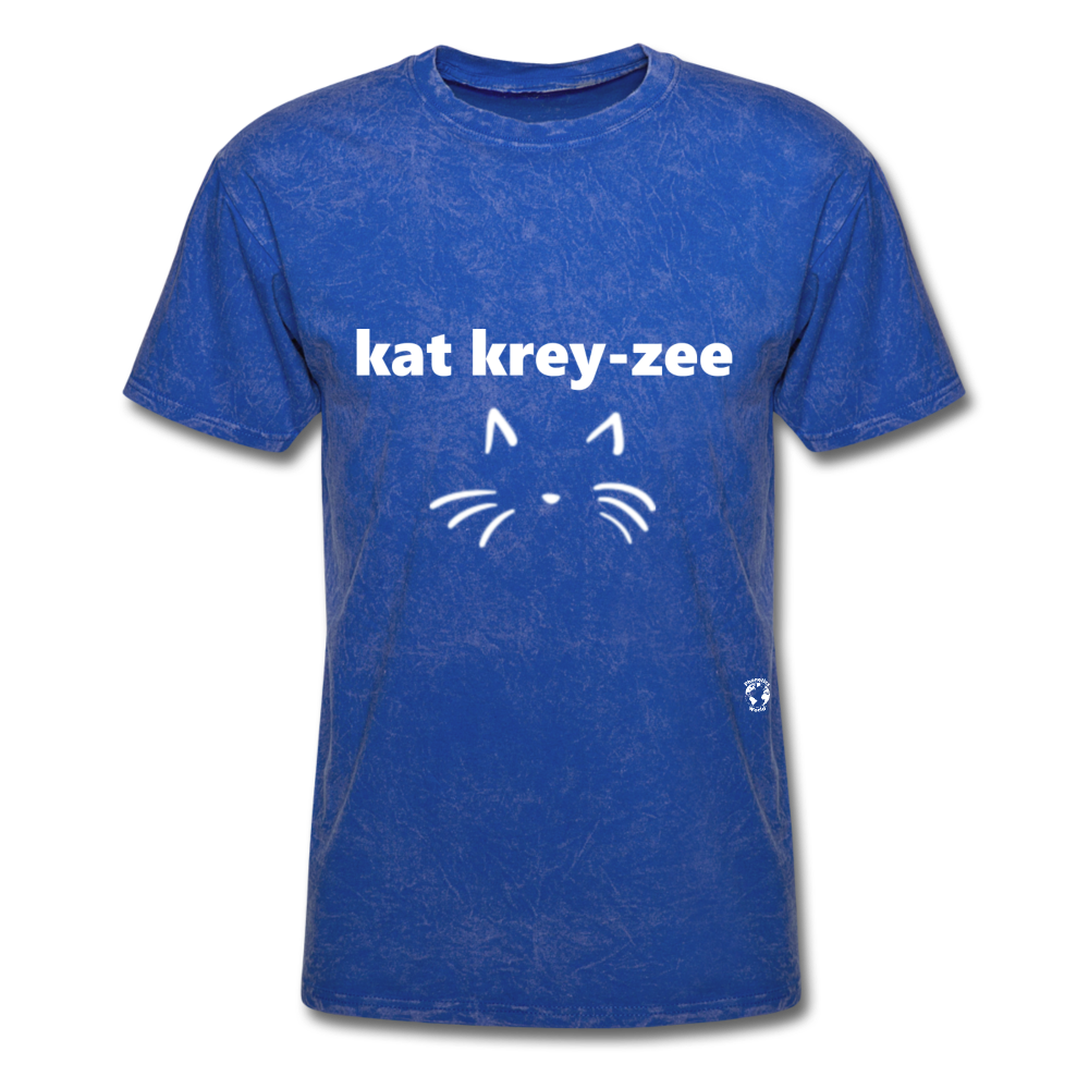Cat Crazy T-Shirt - mineral royal