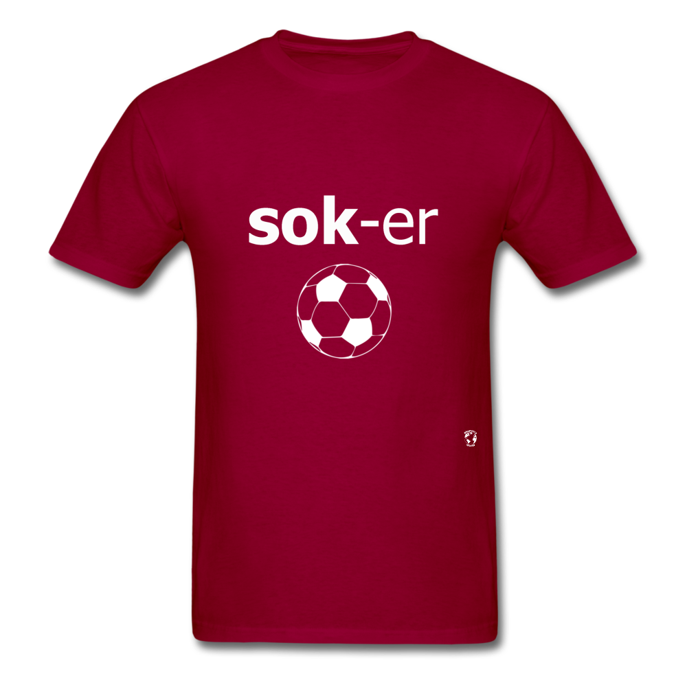 Soccer T-Shirt - dark red